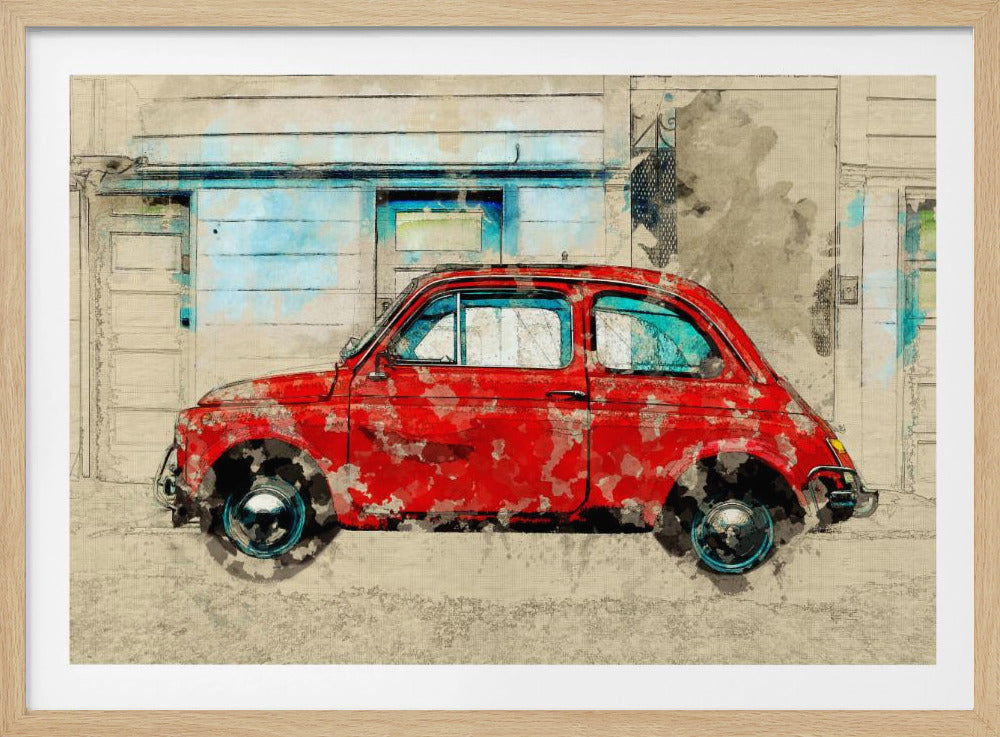 Retro Car | Poster