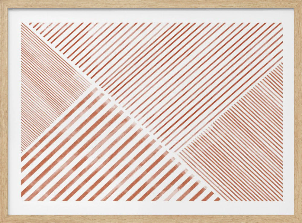 Striped Geometry | Poster
