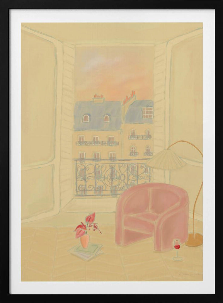Gezellig appartement in Parijs | Poster