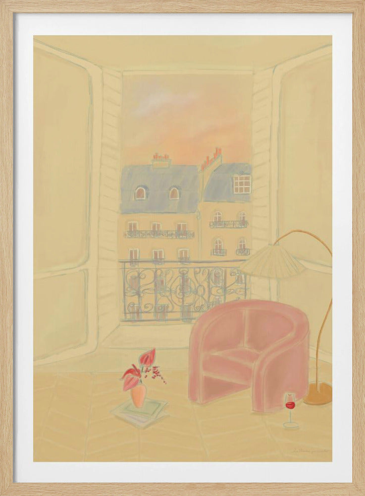 Gezellig appartement in Parijs | Poster