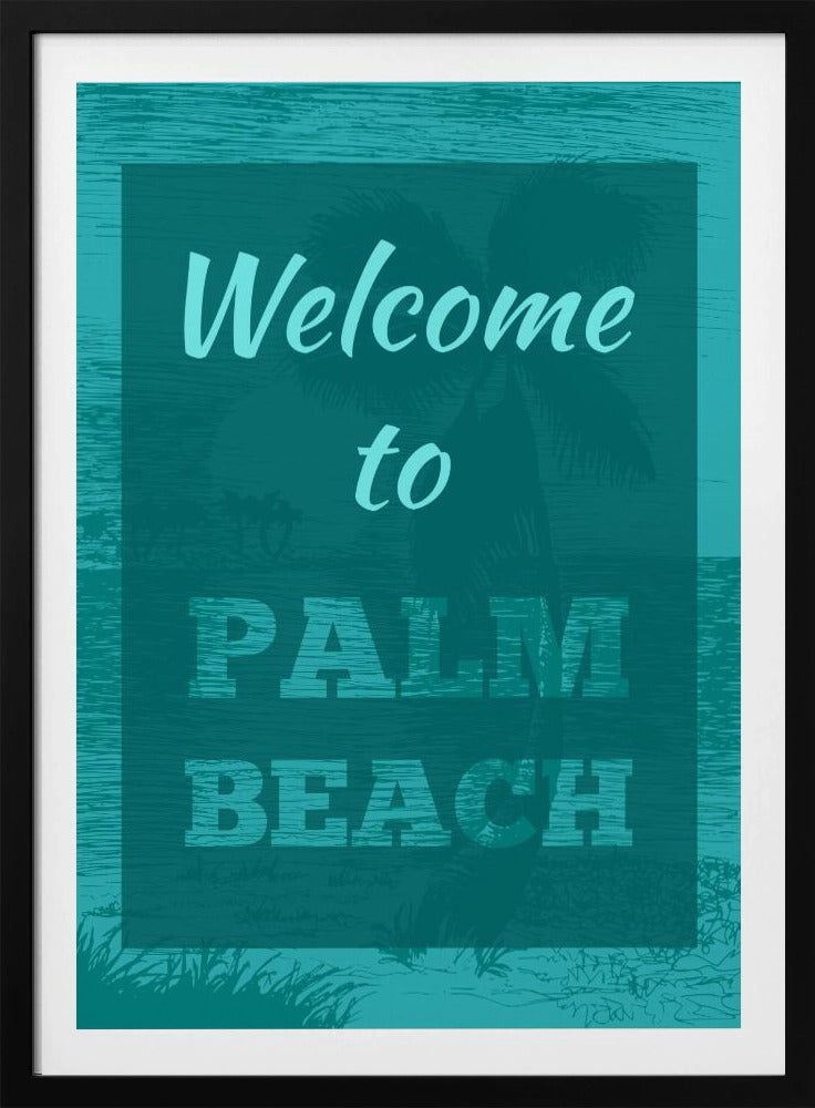 Welkom bij Palm Beach | Poster