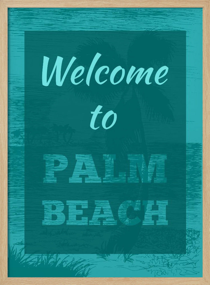 Welkom bij Palm Beach | Poster