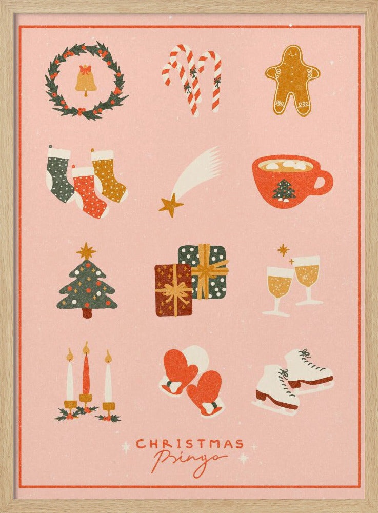 Kerstbingo | Poster
