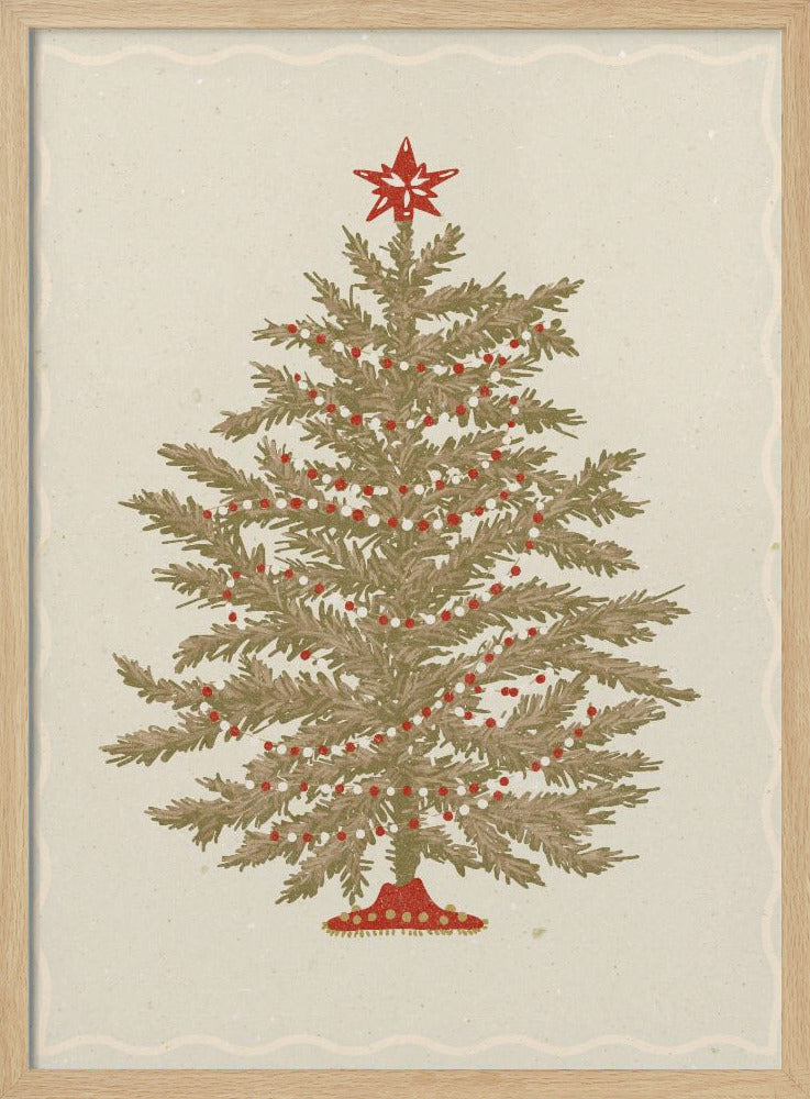 Kerstboom 02 | Poster