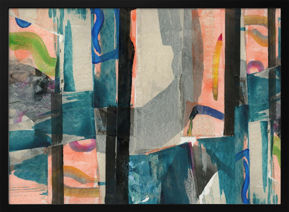 Multi Abstracte Vormen 1 | Poster