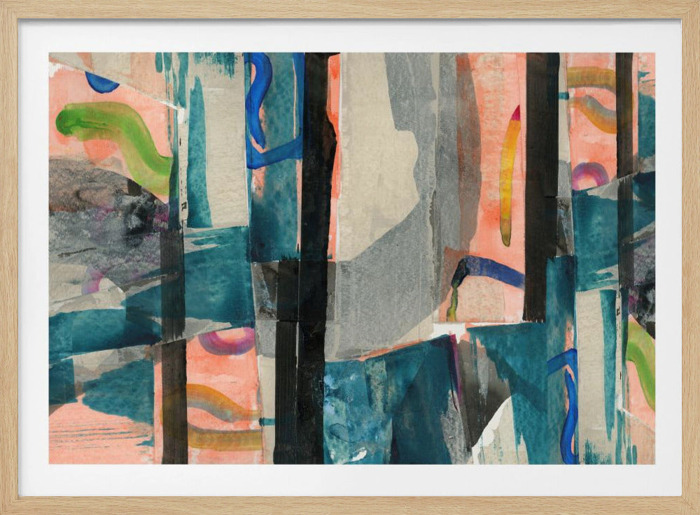 Multi Abstracte Vormen 1 | Poster