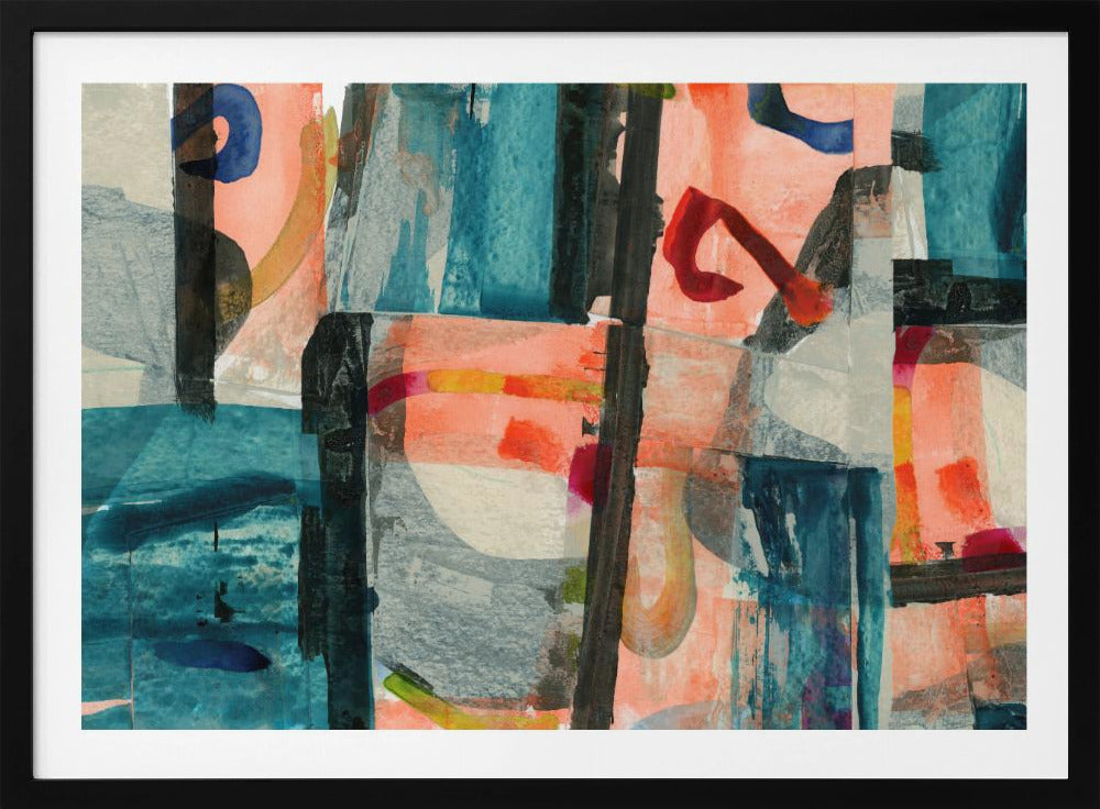 Multi Abstracte Vormen 2 | Poster