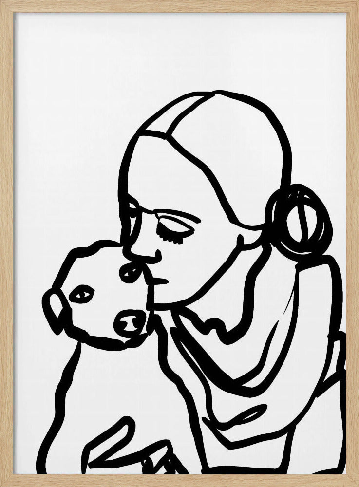 Honden houden van | Poster