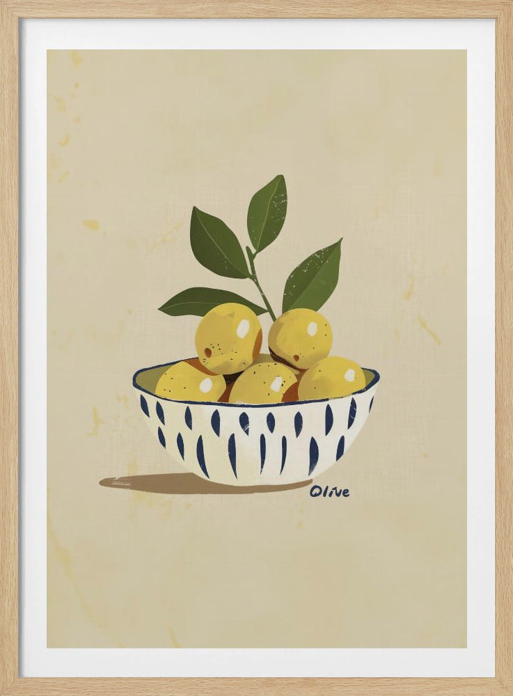 Citroenoogstkom | Poster