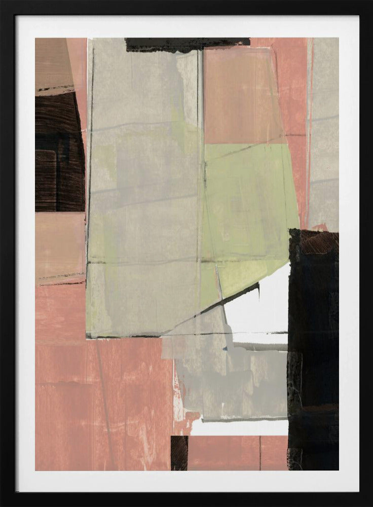 Abstracte neutrale architectuur 2 | Poster