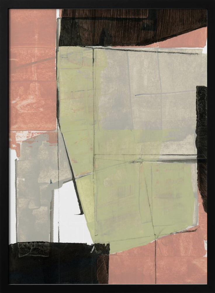 Abstracte neutrale architectuur 1 | Poster