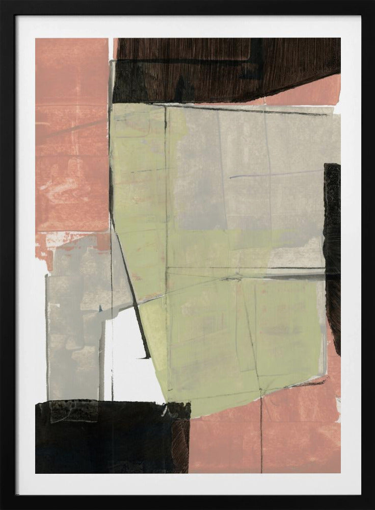 Abstracte neutrale architectuur 1 | Poster