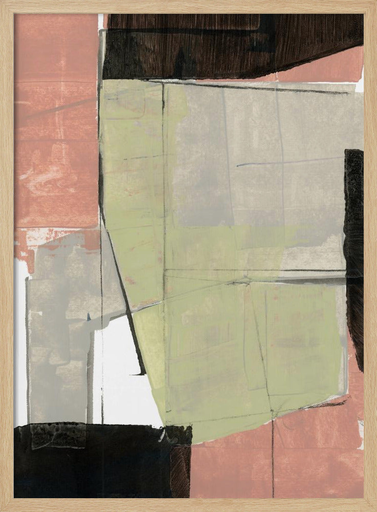 Abstracte neutrale architectuur 1 | Poster