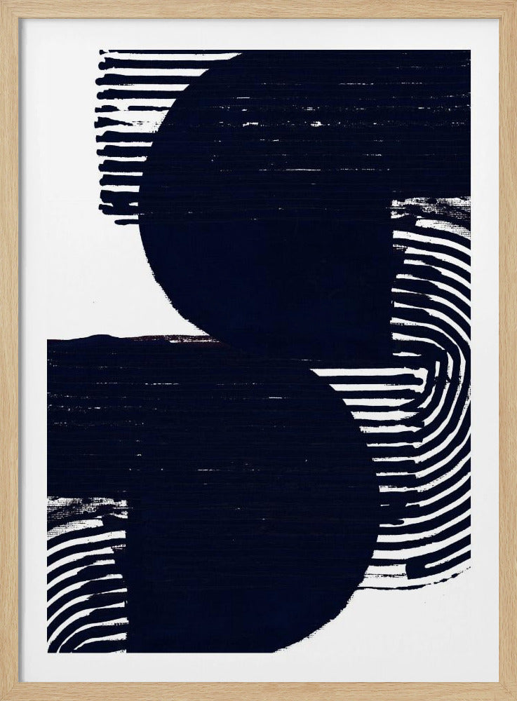 Abstracte, gedurfde vormen 3 | Poster