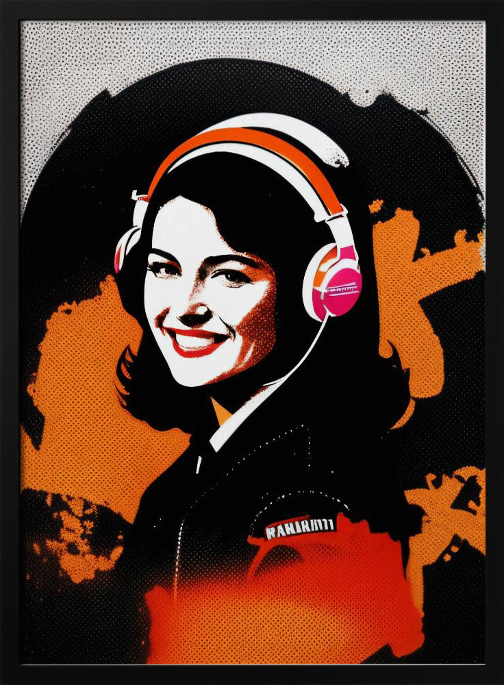 Een levendig meisje | Poster
