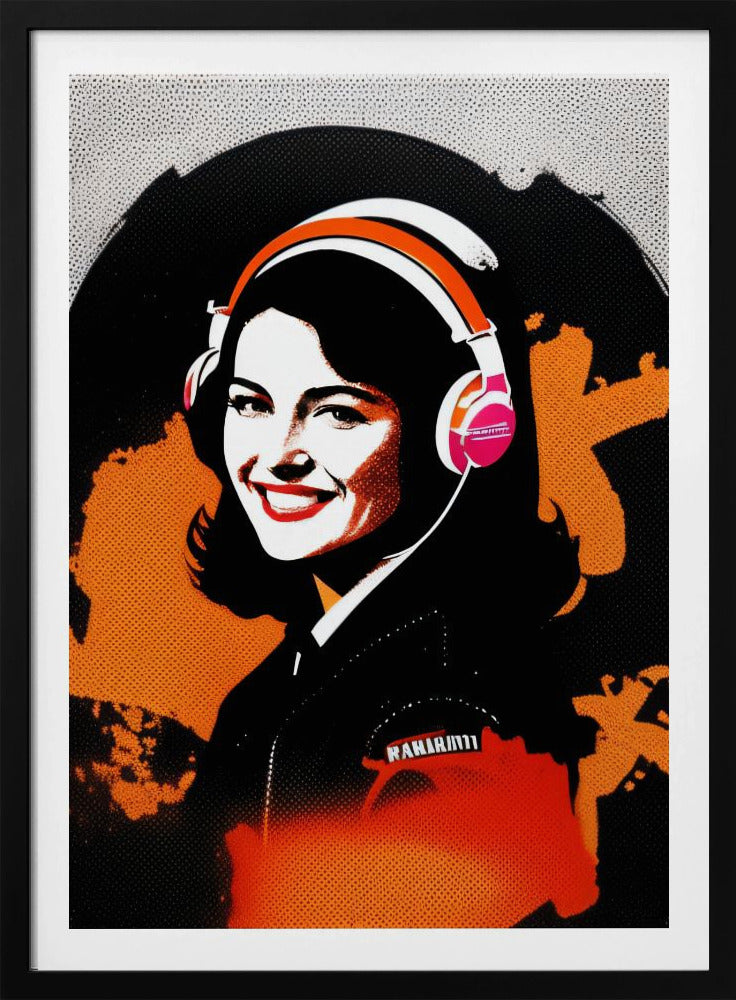 Een levendig meisje | Poster