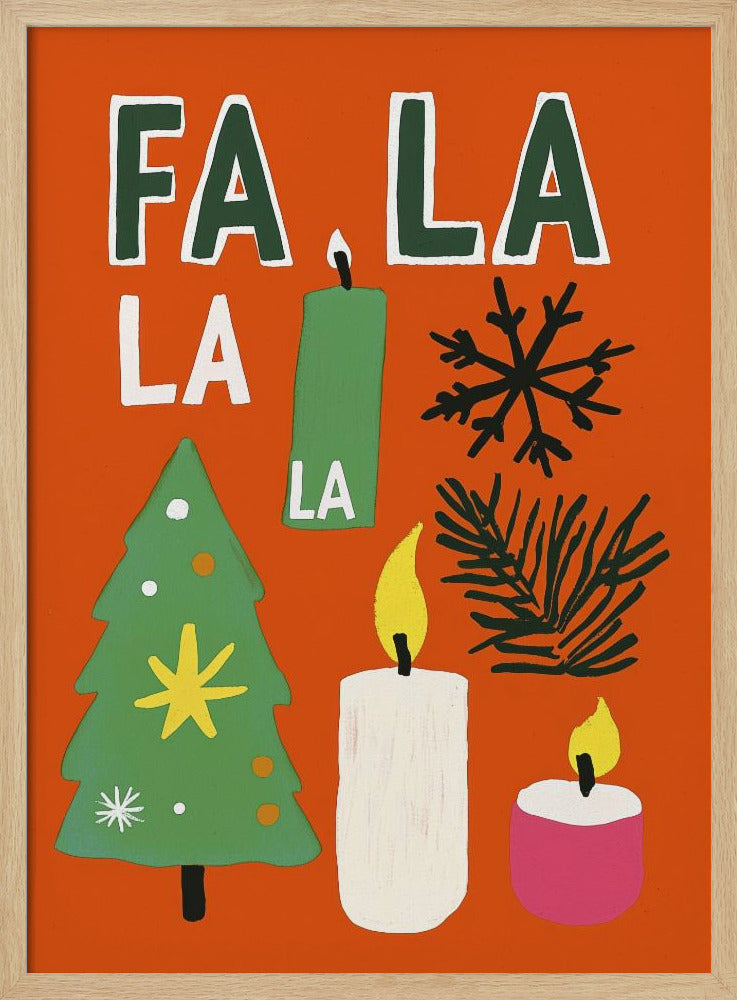 Feestelijke vreugde-uitbarsting | Poster
