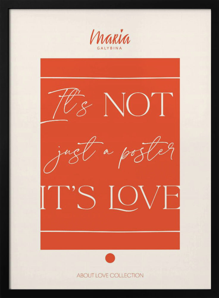 Over liefde. Poster | Poster