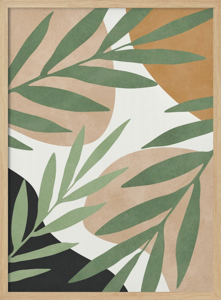 Bloemen en tropisch 5 | Poster