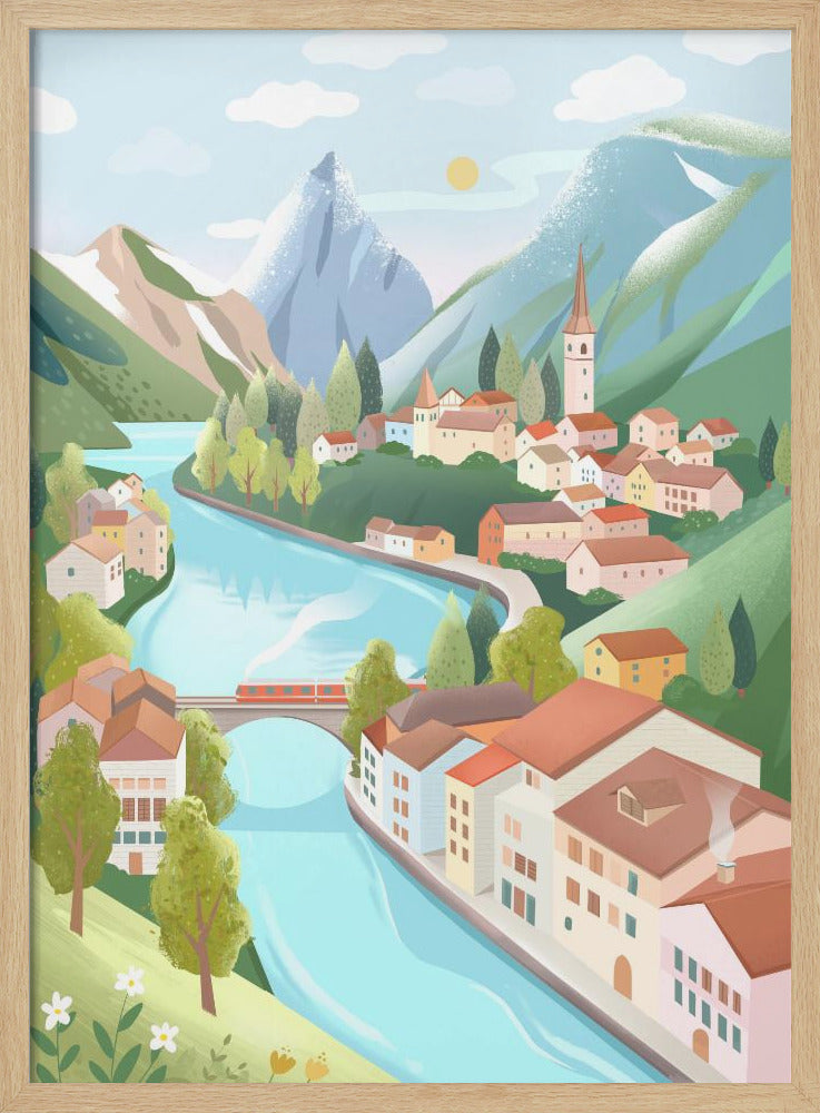 Zwitserse Alpen | Poster
