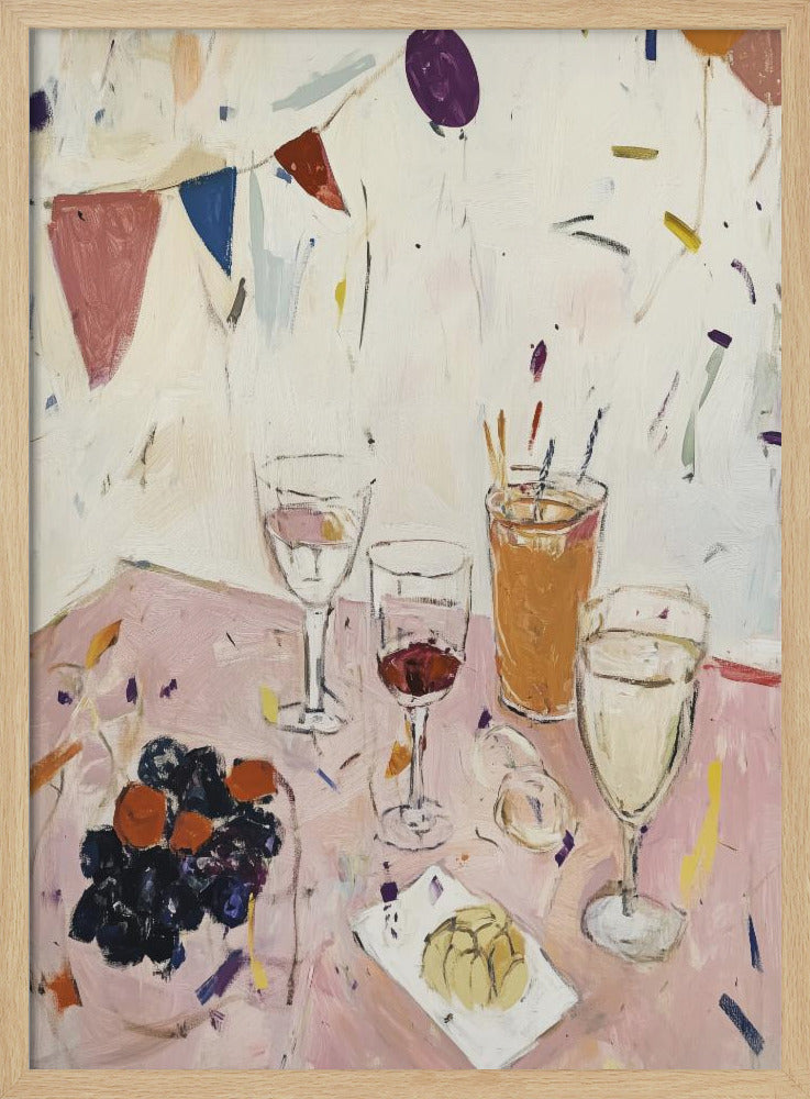 Festive Table Spread | Poster