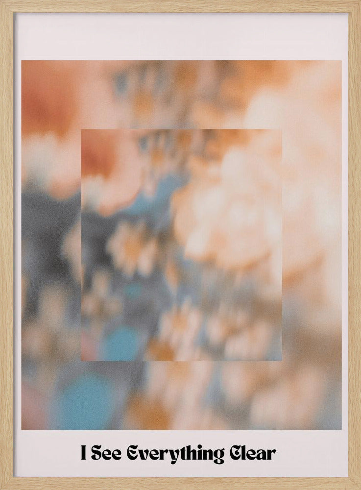 I see everything clear | Poster