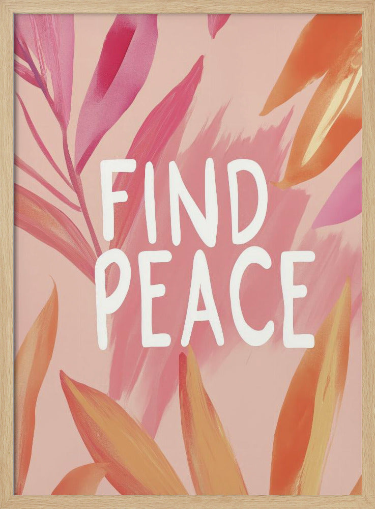 Serene bloesems | Poster
