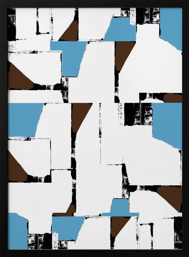 Abstract Neutrale Geometrie nr. 2 | Poster