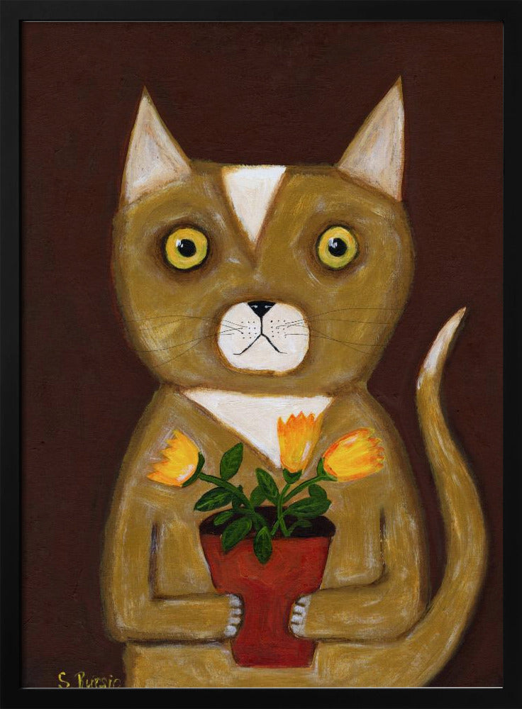 Potplant Kat | Poster