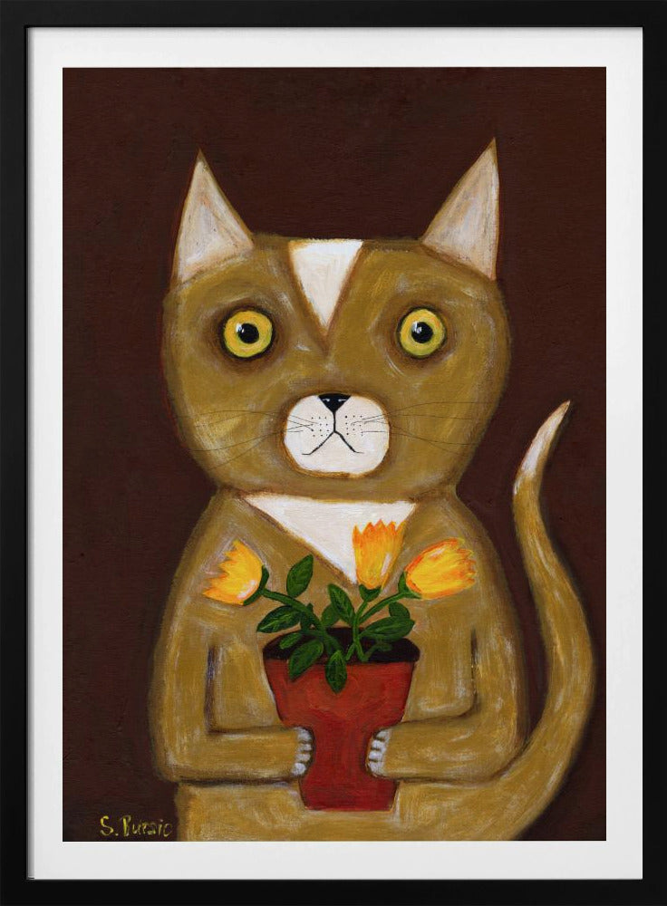 Potplant Kat | Poster
