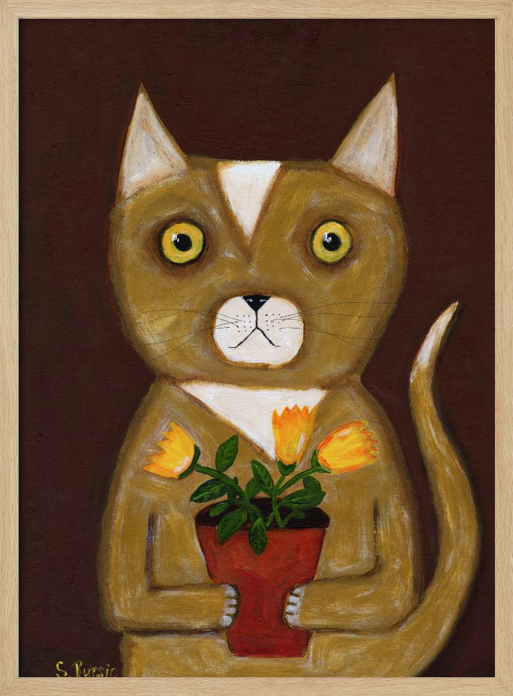Potplant Kat | Poster