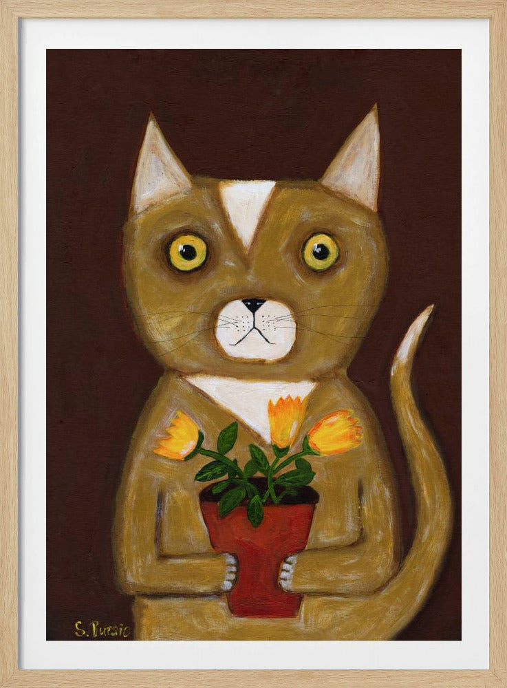 Potplant Kat | Poster