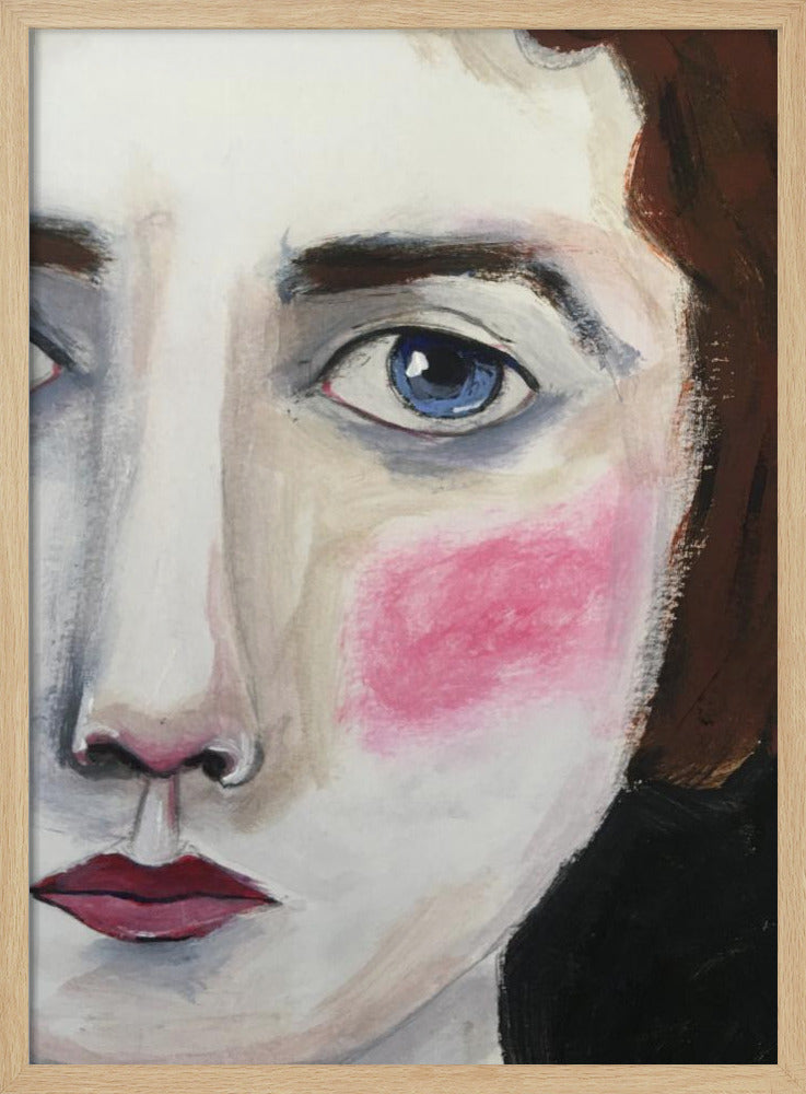 blauwe ogen | Poster