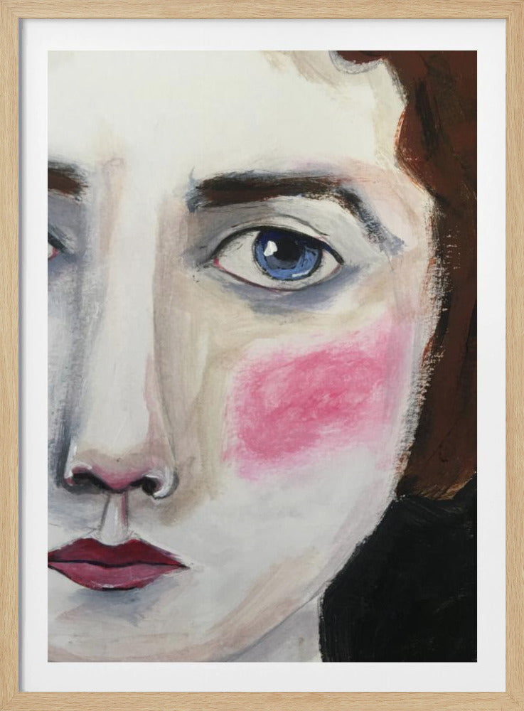 blauwe ogen | Poster