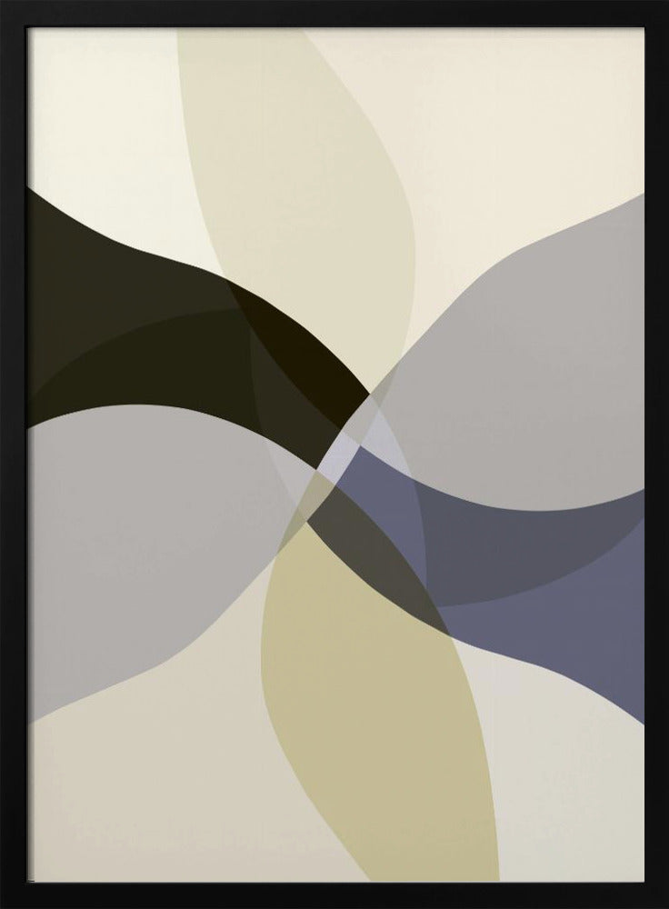 Abstracte neutrale vormen print 3 | Poster