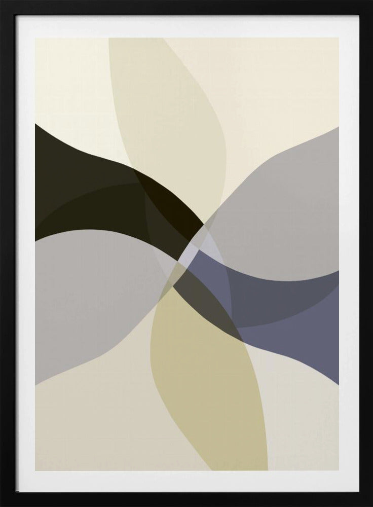 Abstracte neutrale vormen print 3 | Poster