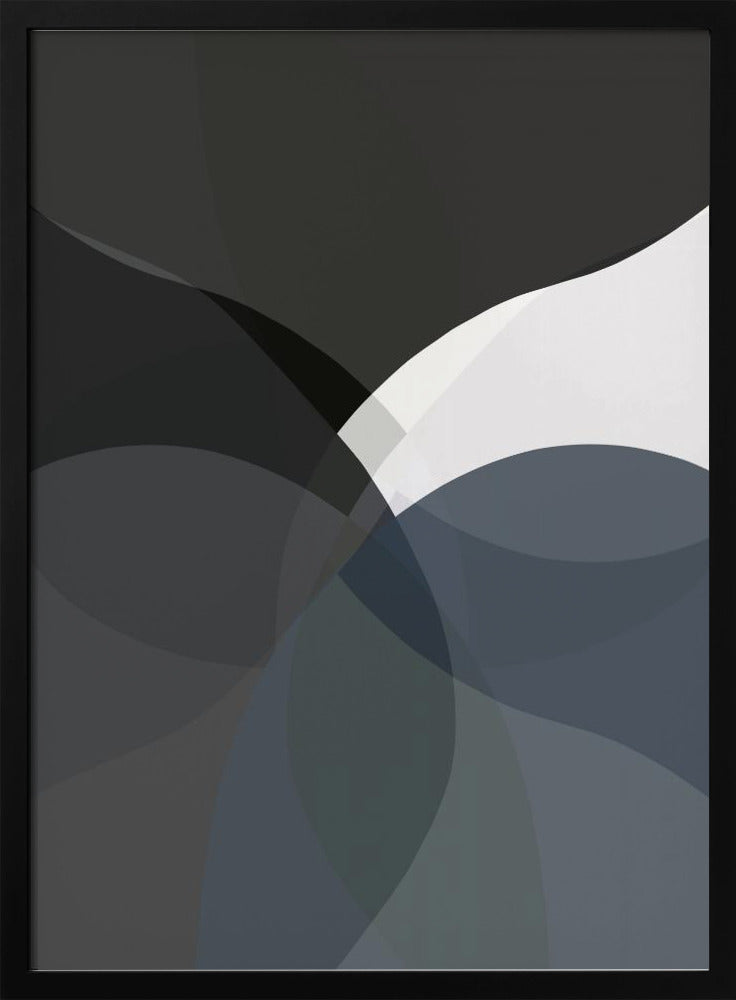 Abstracte neutrale vormen print 4 | Poster