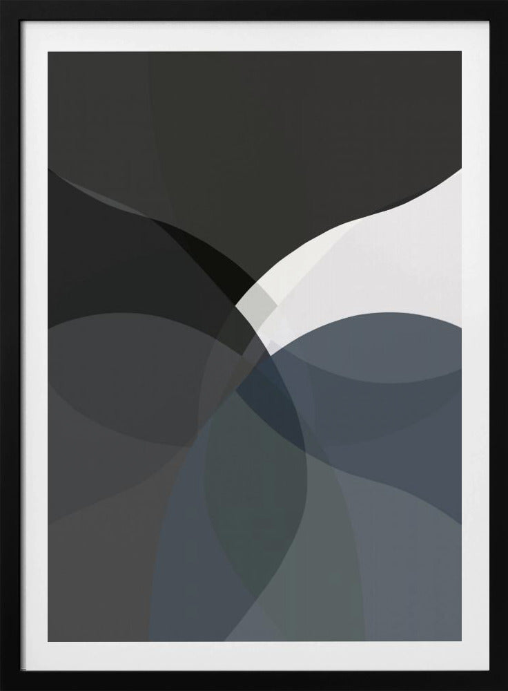 Abstracte neutrale vormen print 4 | Poster
