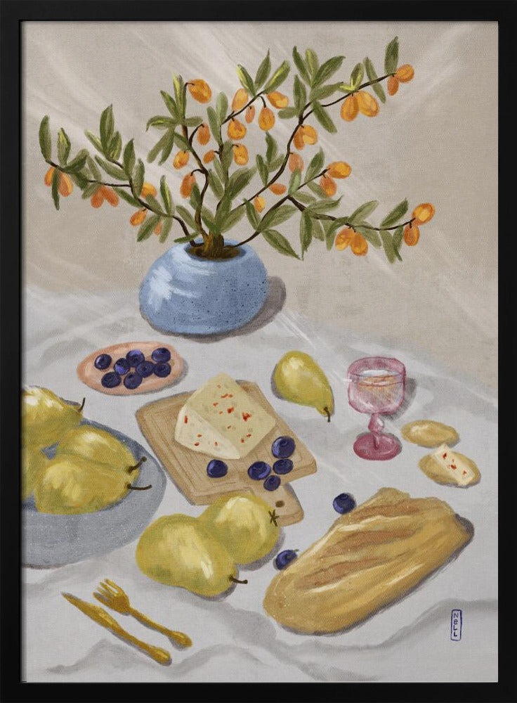 Gin and Tonic In the Afternoon Sun Illustration | Poster