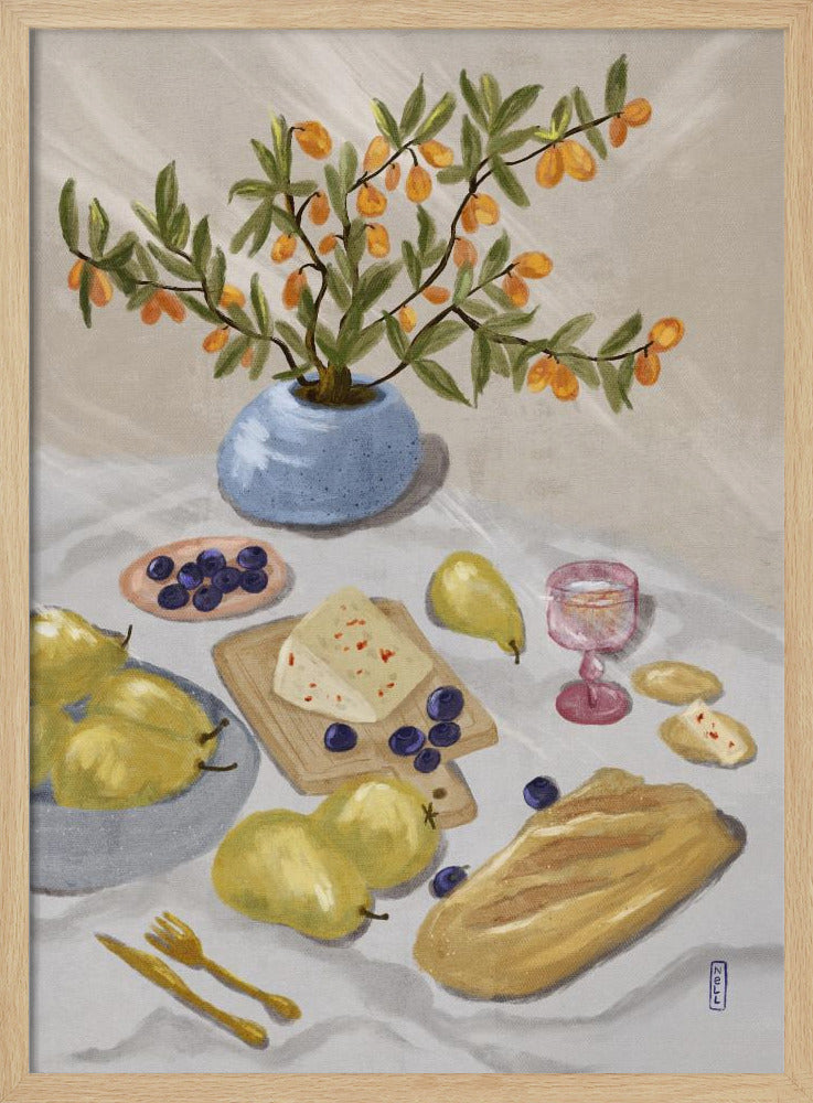 Gin and Tonic In the Afternoon Sun Illustration | Poster