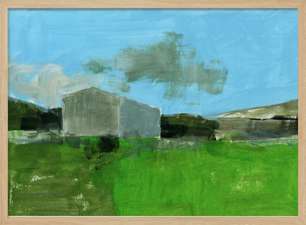 Barren Farm Barn Print nr. 1 | Poster