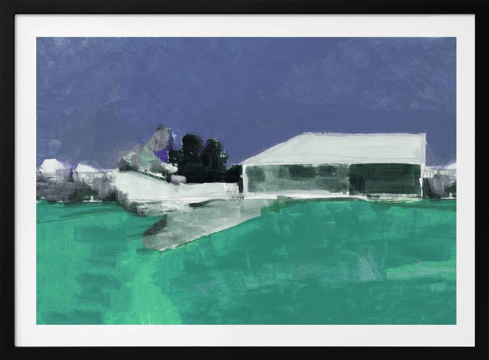 Moderne boerderij nr. 1 | Poster
