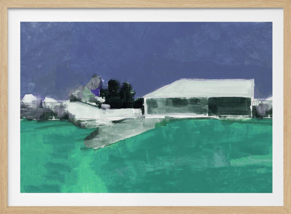 Moderne boerderij nr. 1 | Poster