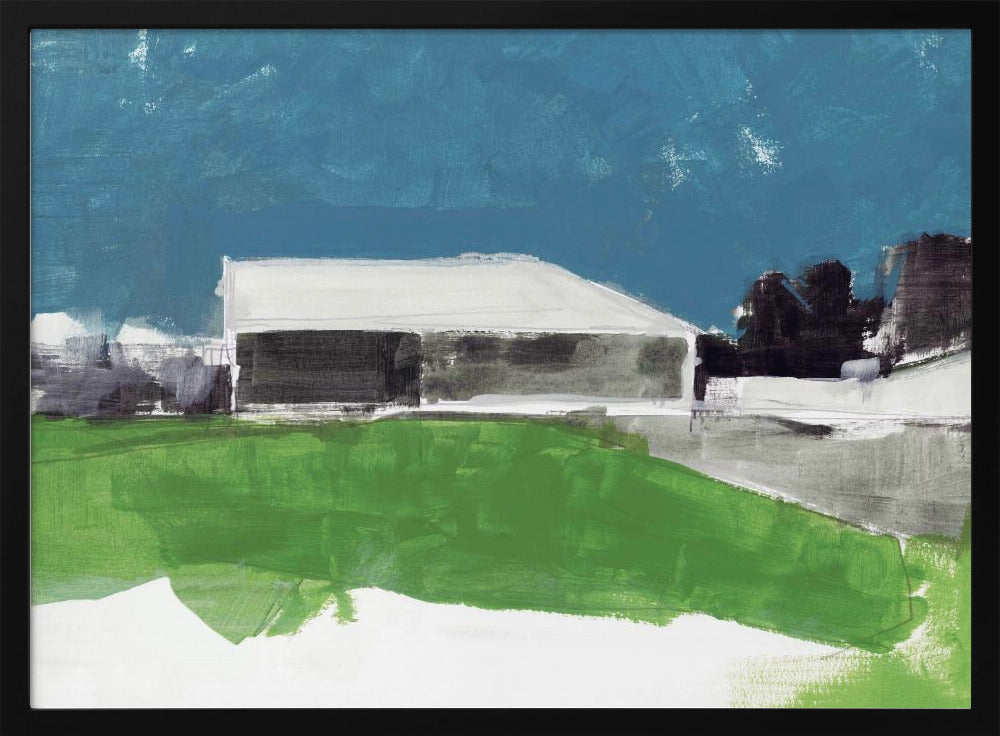 Barren Farm Barn Print nr. 3 | Poster