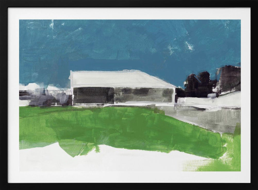 Barren Farm Barn Print nr. 3 | Poster