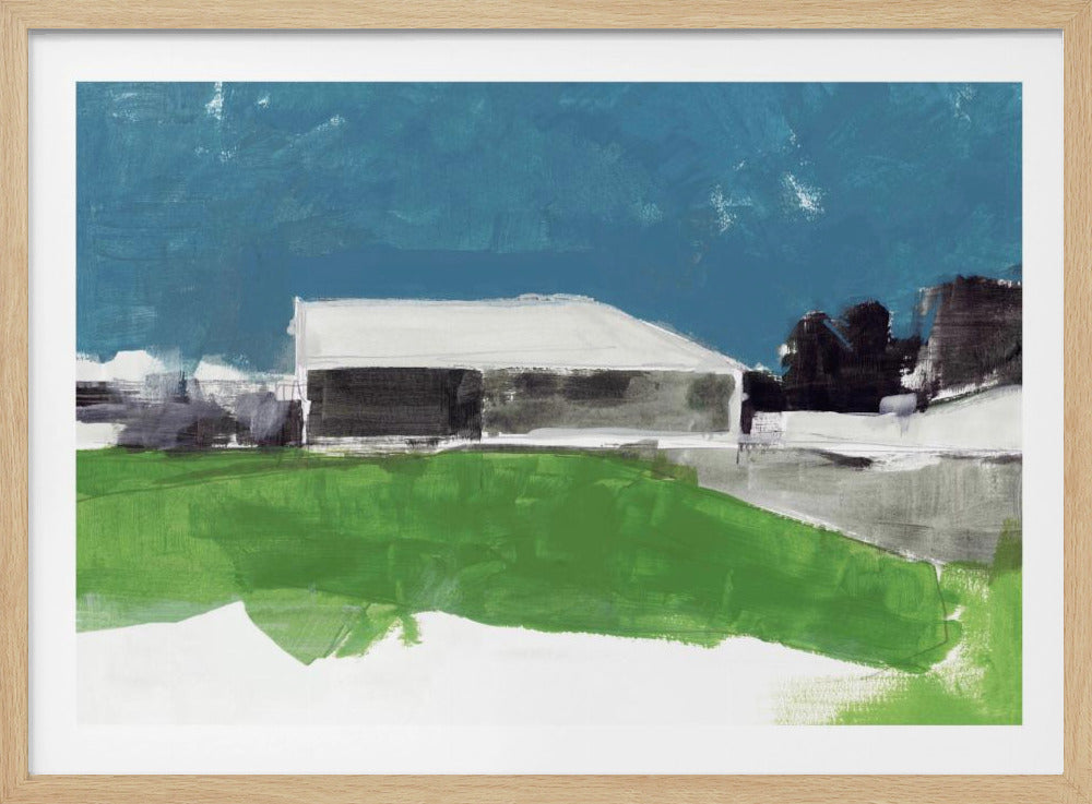 Barren Farm Barn Print nr. 3 | Poster