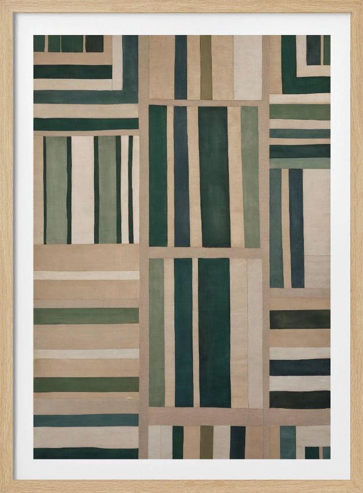 Geometrisch wandtapijt | Poster