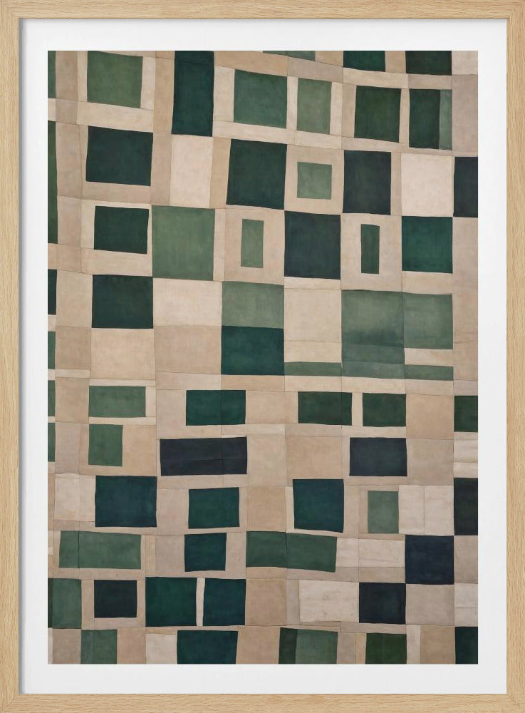 Smaragd Mozaïek | Poster