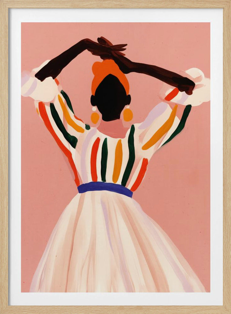 Levendig silhouet | Poster