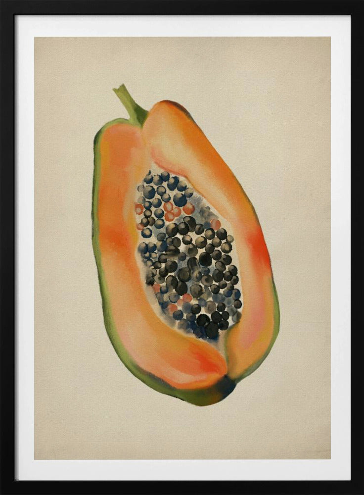 Vintage fruit - Papaja | Poster